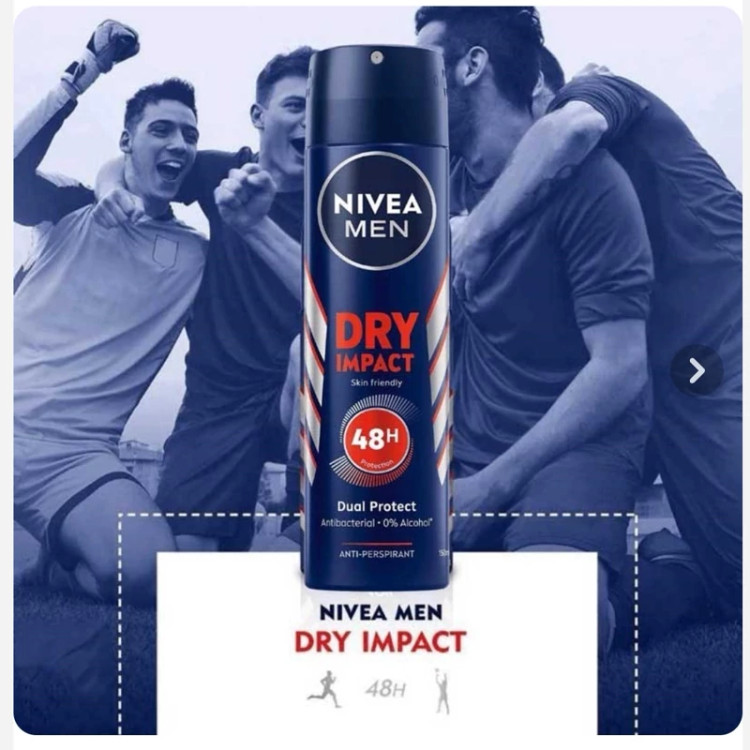 اسپری بدن نیو آ اورجینال مدل dry impact