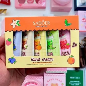 پک پنج عددی کرم مرطوب کننده مدل کیک میوه ای